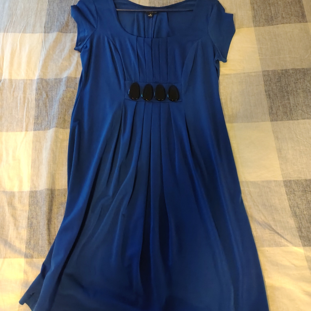 Enfocus Studio Royal Blue Midi Dress